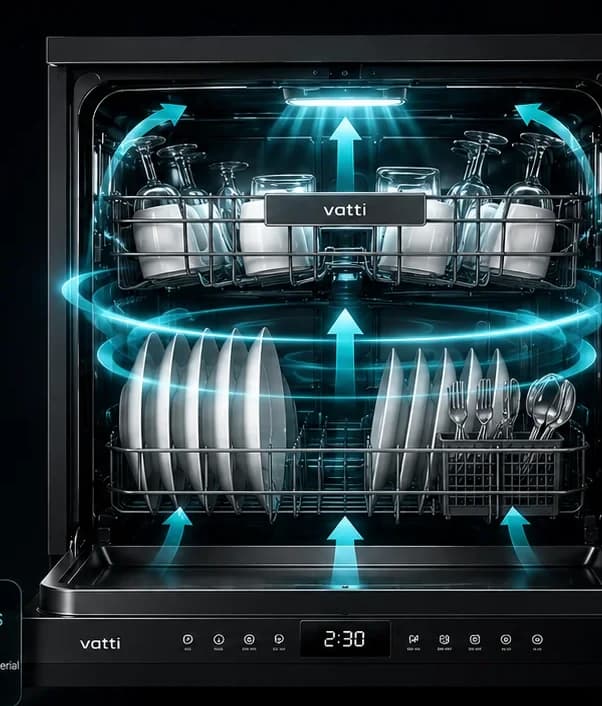 Air circulating through the closed DWID3